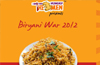 3 Hungry Men to organize Biryani War 2012